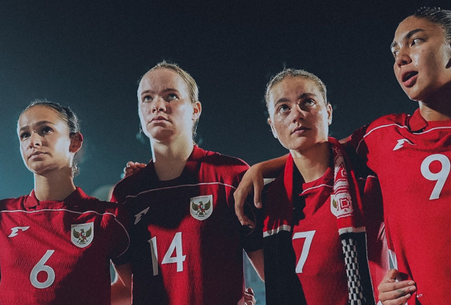 Pemain Timnas Putri Indonesia. [Instagram]